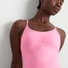 Sale Aje ATHLETICA Ruched Active Tank 349 Candy Pink