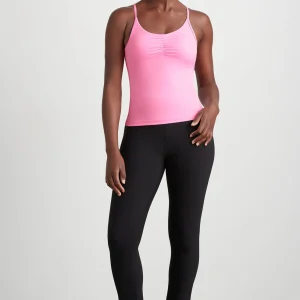 Sale Aje ATHLETICA Ruched Active Tank 349 Candy Pink
