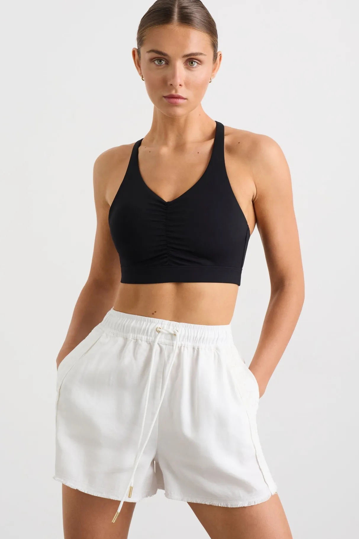 ruched_crossback_bra__3-1.webp Store Aje ATHLETICA Ruched Crossback Bra 353 Black