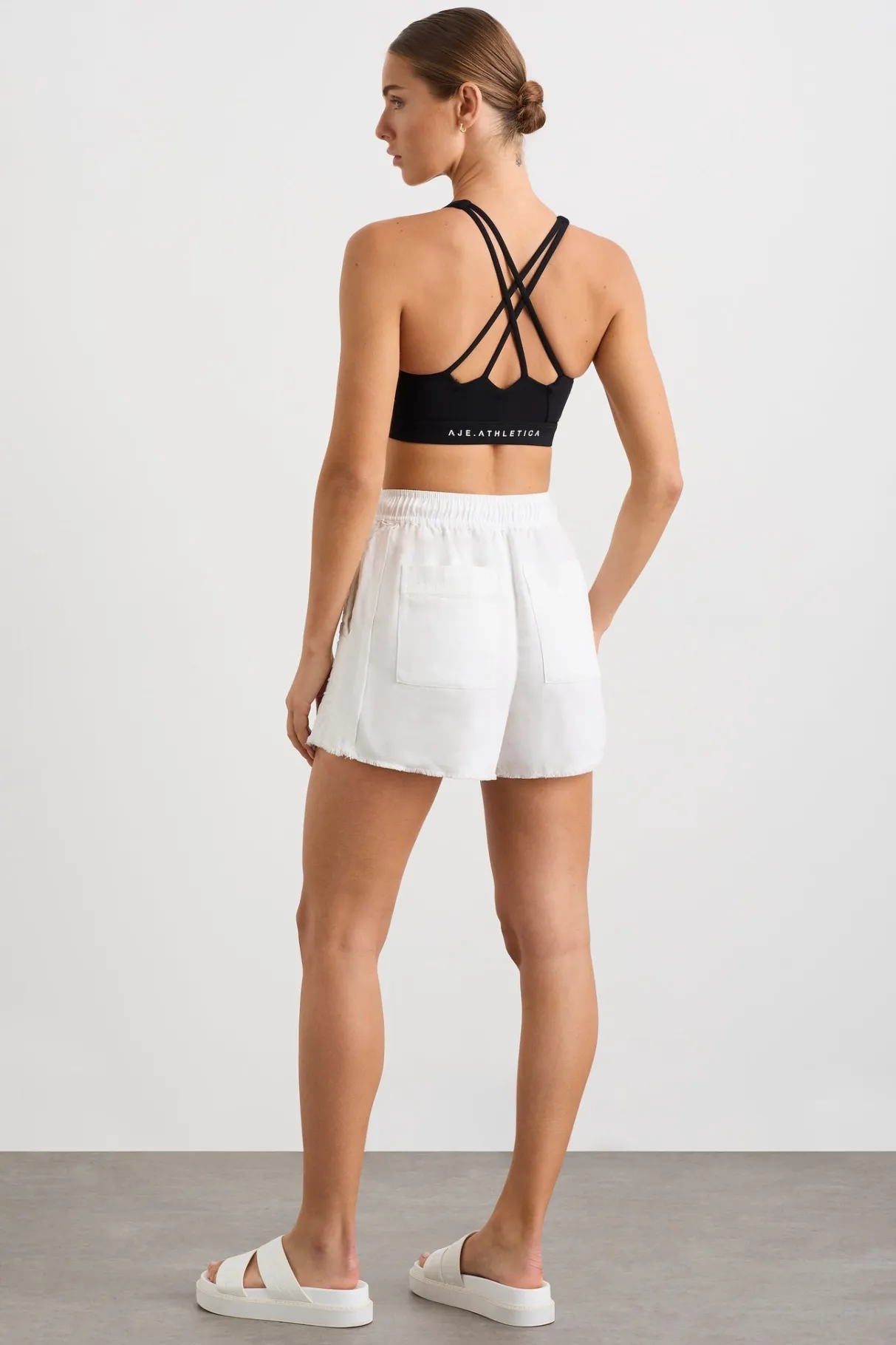 ruched_crossback_bra__5-1.webp Store Aje ATHLETICA Ruched Crossback Bra 353 Black