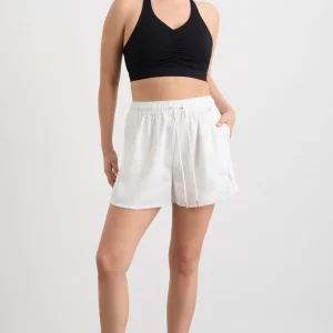 Store Aje ATHLETICA Ruched Crossback Bra 353 Black