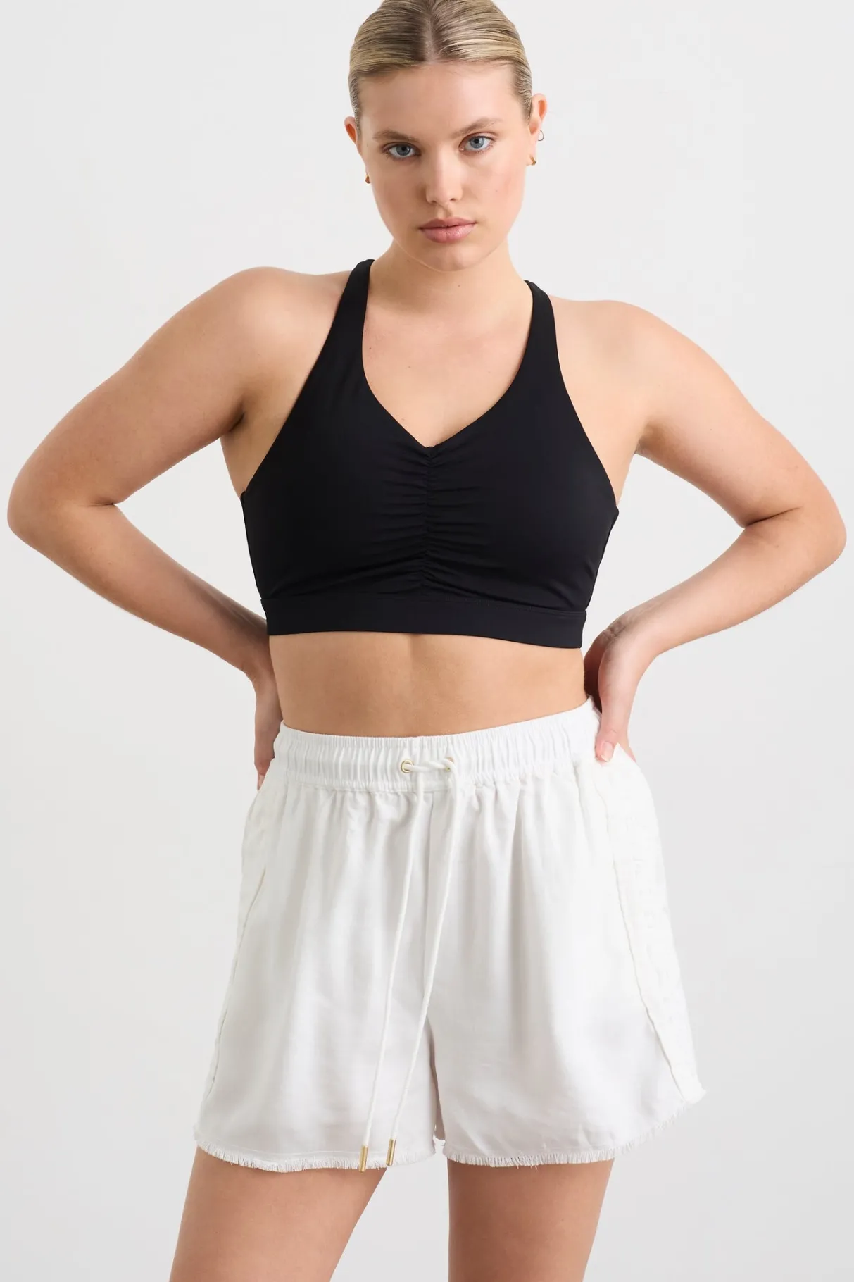 ruched_crossback_bra__9-1.webp Store Aje ATHLETICA Ruched Crossback Bra 353 Black