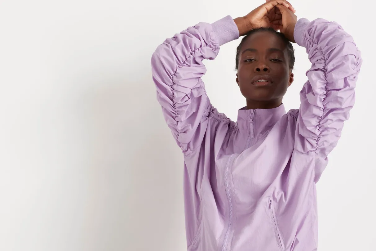 ruched_hood_spray_jacket__15.webp Best Aje ATHLETICA Ruched Hood Spray Jacket 736 Lavender