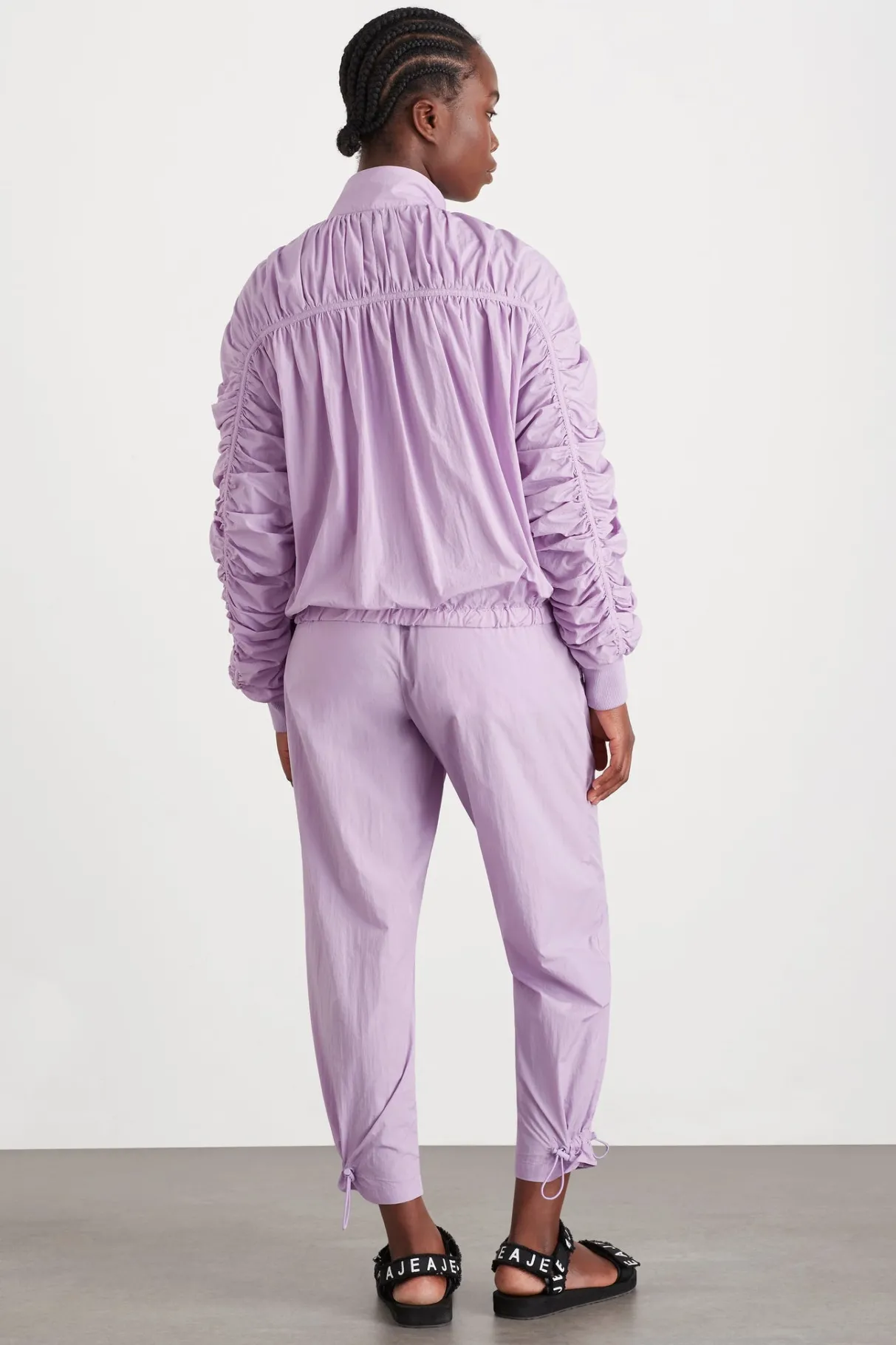 ruched_hood_spray_jacket__5.webp Best Aje ATHLETICA Ruched Hood Spray Jacket 736 Lavender