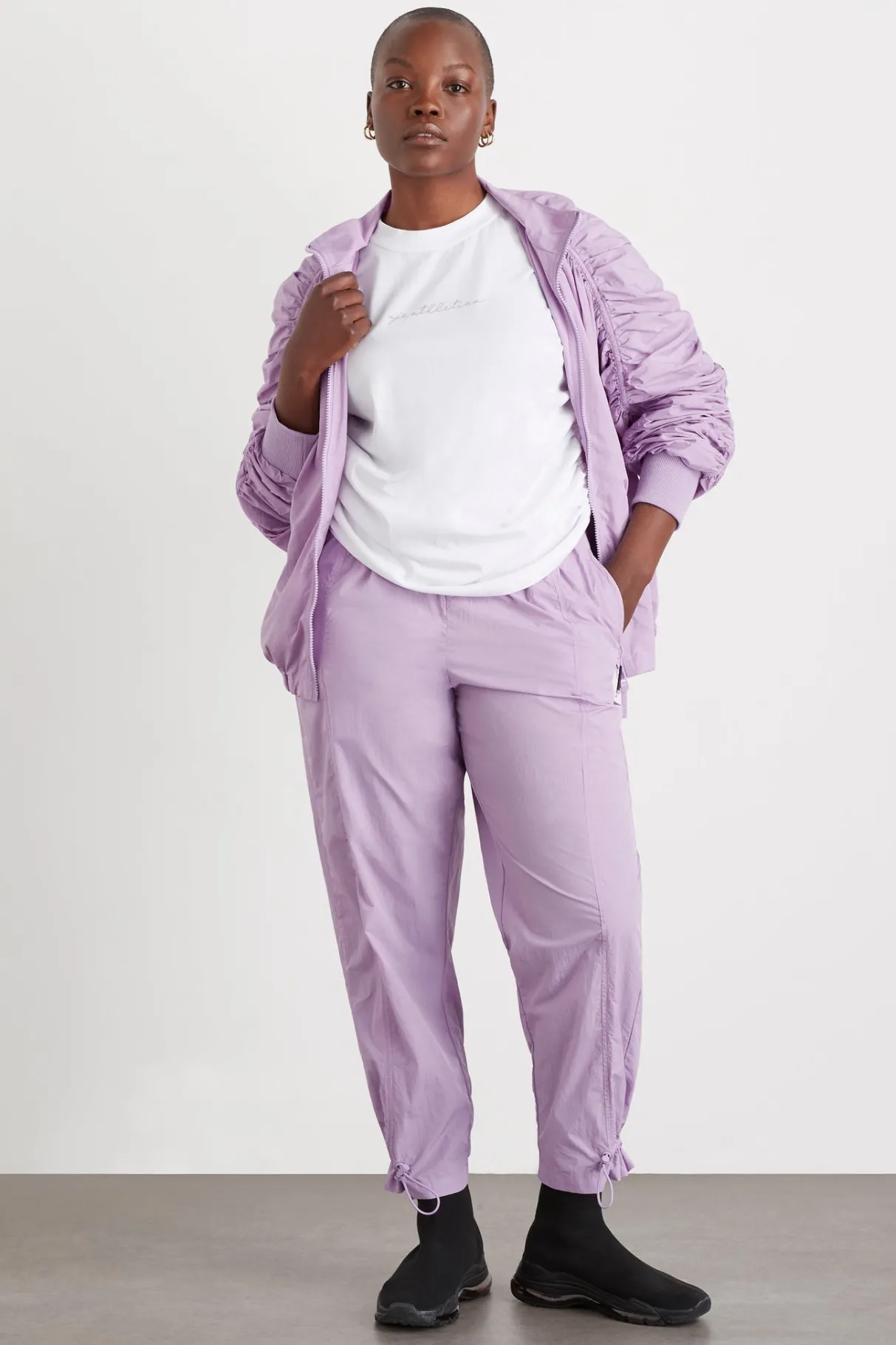 ruched_hood_spray_jacket__7.webp Best Aje ATHLETICA Ruched Hood Spray Jacket 736 Lavender