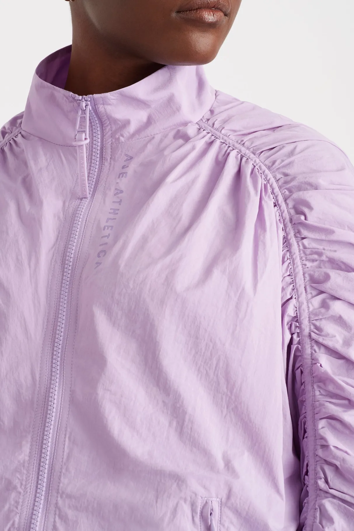 ruched_hood_spray_jacket__8.webp Best Aje ATHLETICA Ruched Hood Spray Jacket 736 Lavender