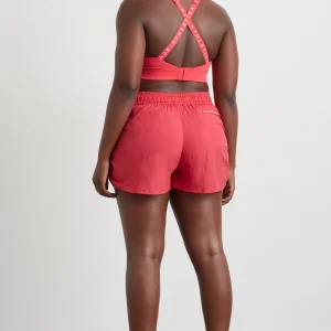 Outlet Aje ATHLETICA Ruched Running Short 602 Watermelon Pink
