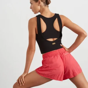 Outlet Aje ATHLETICA Ruched Running Short 602 Watermelon Pink
