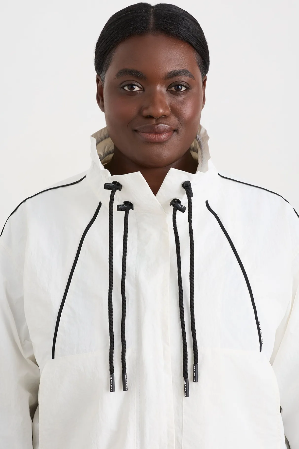 ruched_spray_jacket__13.webp Discount Aje ATHLETICA Ruched Spray Jacket 716 White