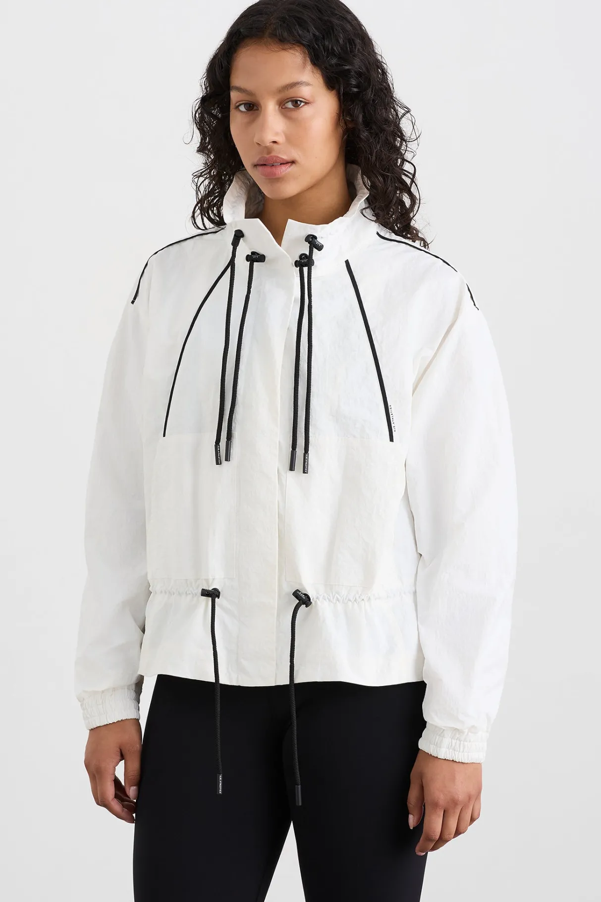 ruched_spray_jacket__7.webp Discount Aje ATHLETICA Ruched Spray Jacket 716 White