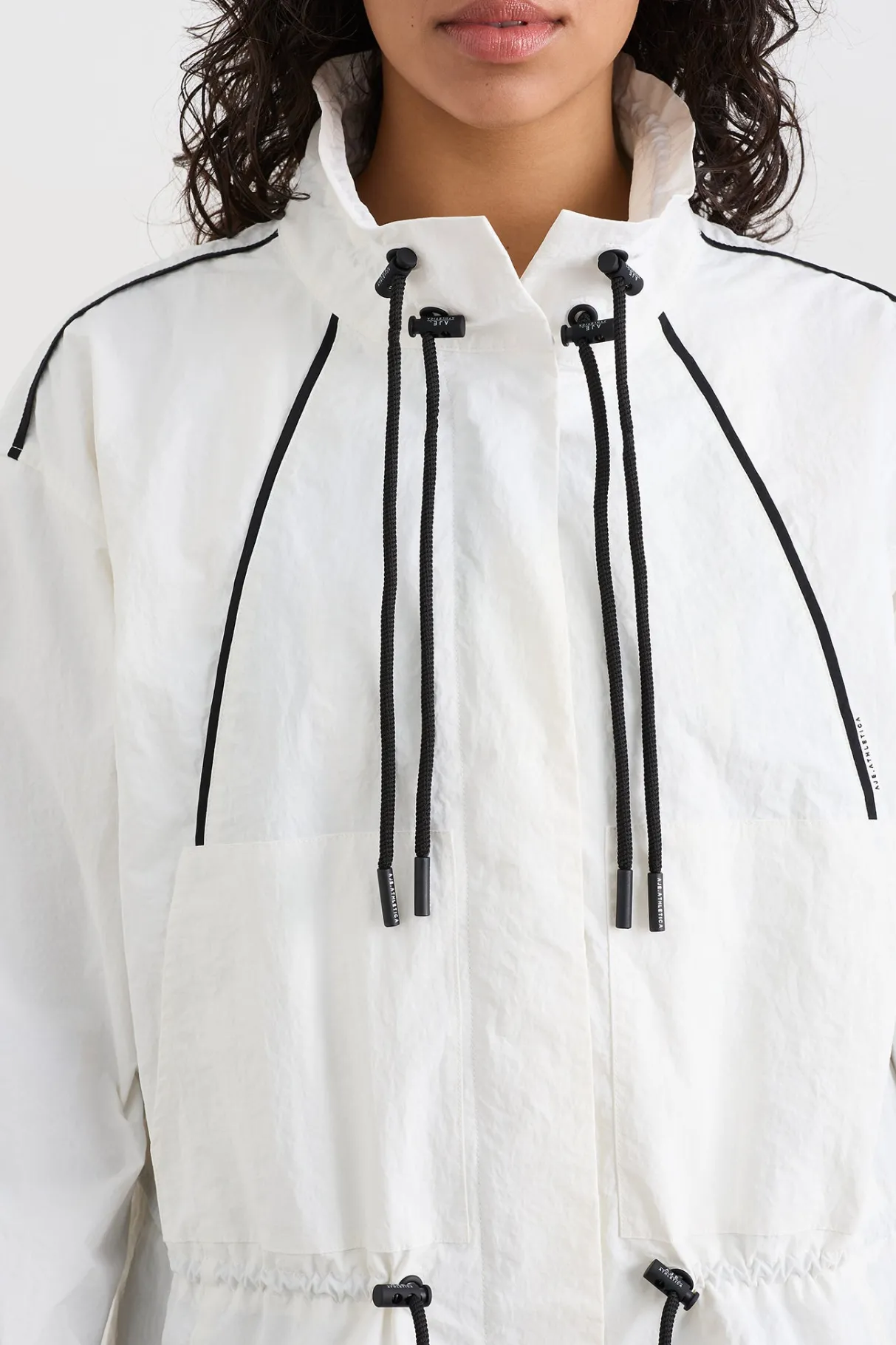 ruched_spray_jacket__9.webp Discount Aje ATHLETICA Ruched Spray Jacket 716 White