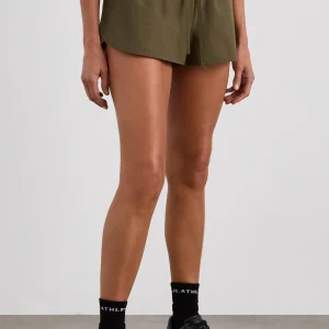 Sale Aje ATHLETICA Running Spray Short 643 Deep Khaki