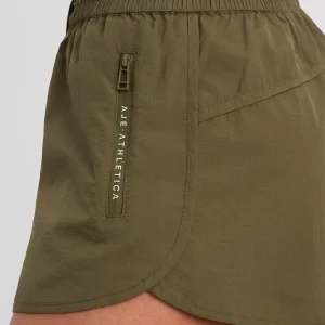 Sale Aje ATHLETICA Running Spray Short 643 Deep Khaki