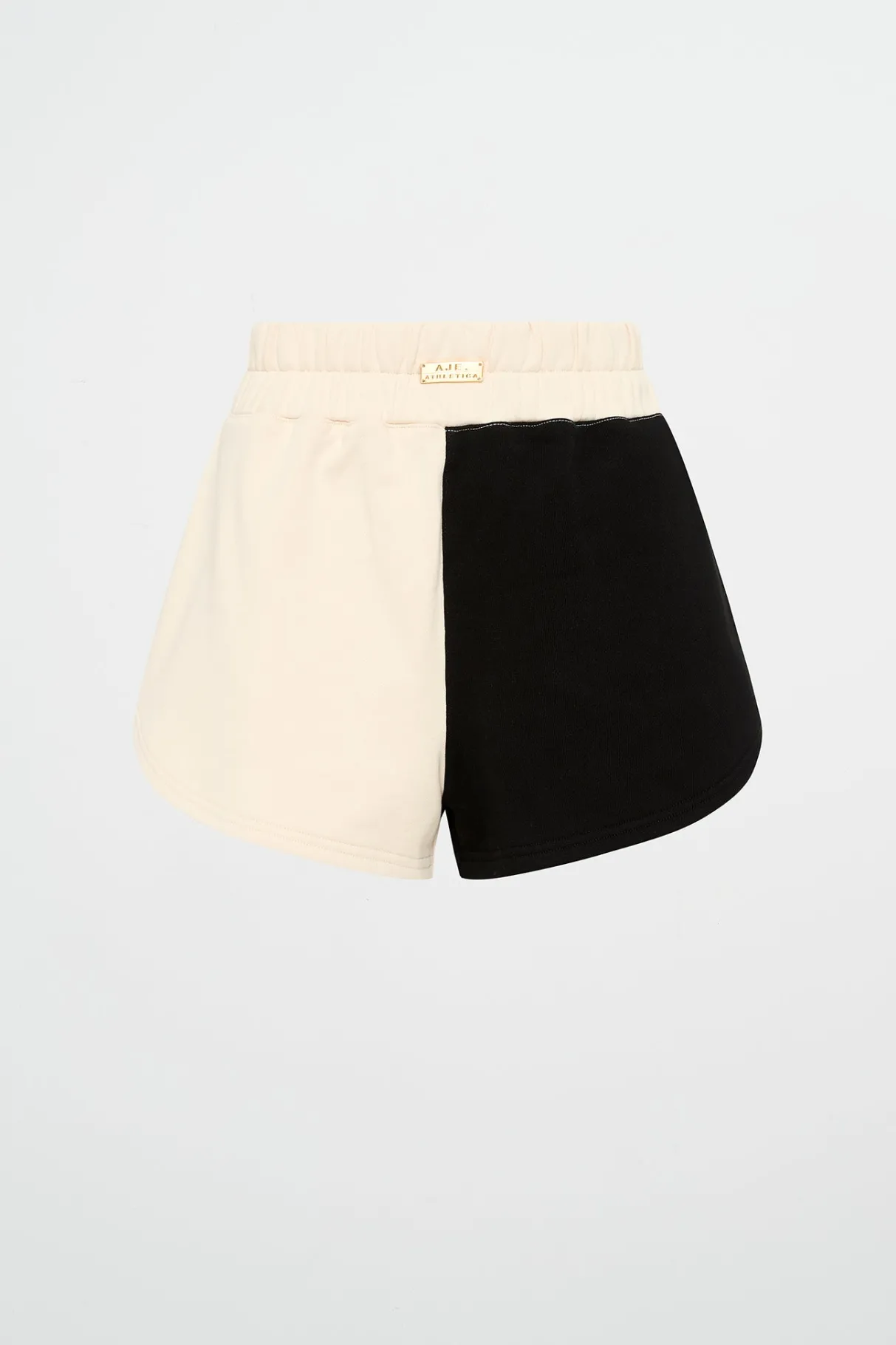 scrunch_terry_shorts__1.webp Hot Aje ATHLETICA Scrunch Terry Shorts 613 Limestone Beige Black