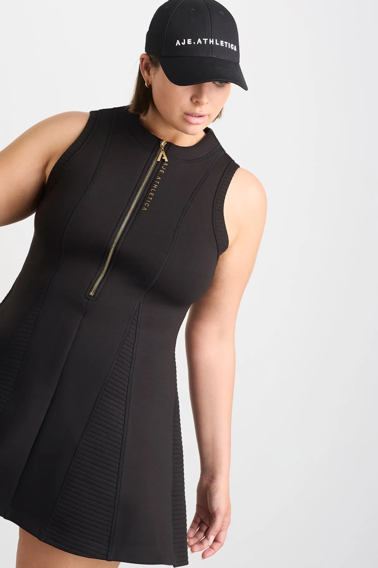 scuba_mini_dress__14-2.webp Best Sale Aje ATHLETICA Scuba Mini Dress 802 Black