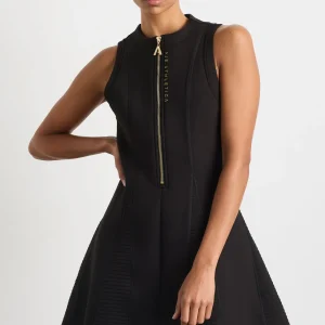 Best Sale Aje ATHLETICA Scuba Mini Dress 802 Black