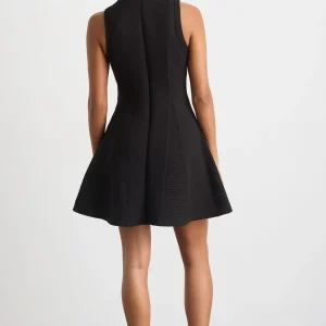 Best Sale Aje ATHLETICA Scuba Mini Dress 802 Black