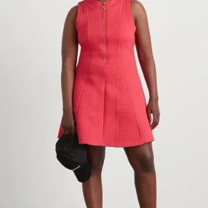 Best Sale Aje ATHLETICA Scuba Mini Dress 802 Watermelon Pink
