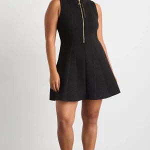 Best Sale Aje ATHLETICA Scuba Mini Dress 802 Black