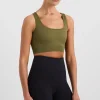 Fashion Aje ATHLETICA Seamless Crop 331 Deep Khaki