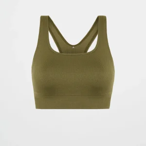 Fashion Aje ATHLETICA Seamless Crop 331 Deep Khaki