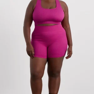 Hot Aje ATHLETICA Seamless Crop 331 Power Pink