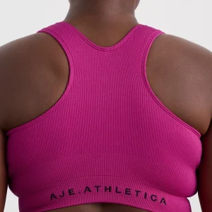 Hot Aje ATHLETICA Seamless Crop 331 Power Pink