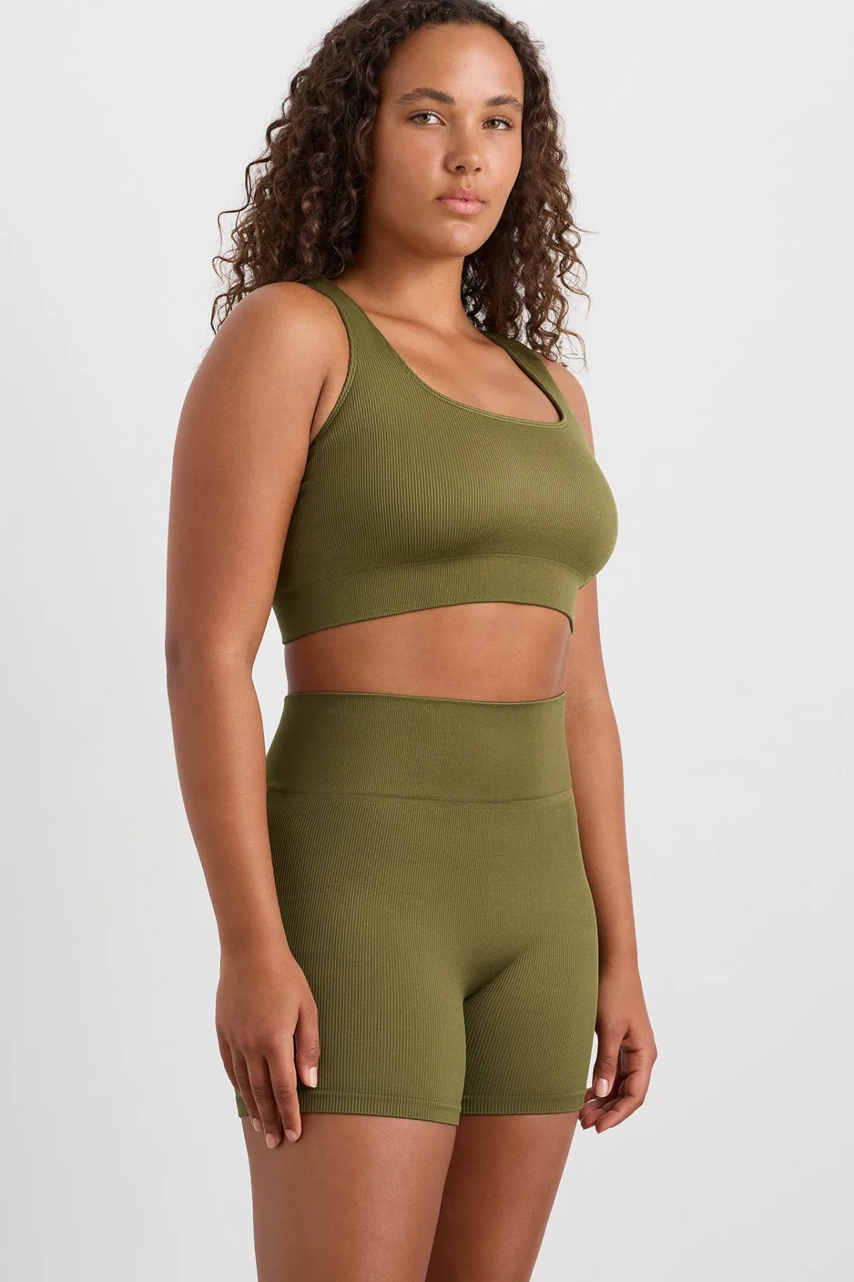 seamless_crop__5.webp Fashion Aje ATHLETICA Seamless Crop 331 Deep Khaki