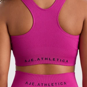 Hot Aje ATHLETICA Seamless Crop 331 Power Pink