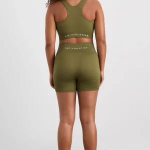 Fashion Aje ATHLETICA Seamless Crop 331 Deep Khaki
