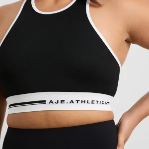 Sale Aje ATHLETICA Seamless Crop Top 331 Black