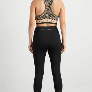 Clearance Aje ATHLETICA Seamless Crop Top 331 Geo Print/Beige