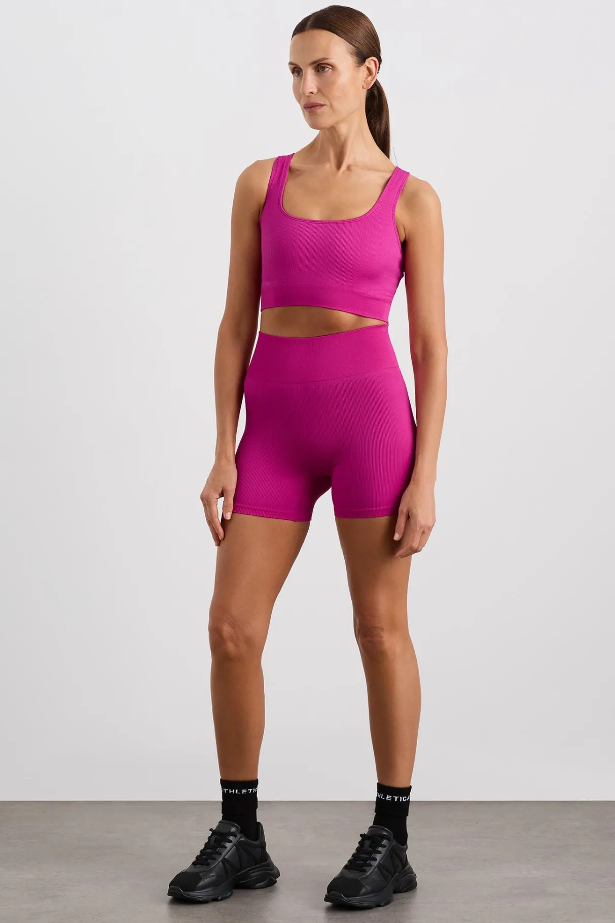 seamless_mid_length_short__0.webp Flash Sale Aje ATHLETICA Seamless Mid Length Short 624 Power Pink