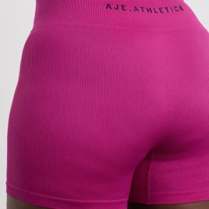 Flash Sale Aje ATHLETICA Seamless Mid Length Short 624 Power Pink