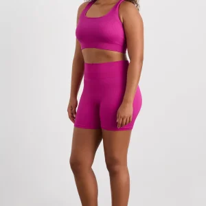 Flash Sale Aje ATHLETICA Seamless Mid Length Short 624 Power Pink