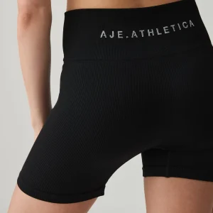 Cheap Aje ATHLETICA Seamless Rib Short 624 Black