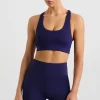 Online Aje ATHLETICA Sheer Racer Back Bra 329 Navy