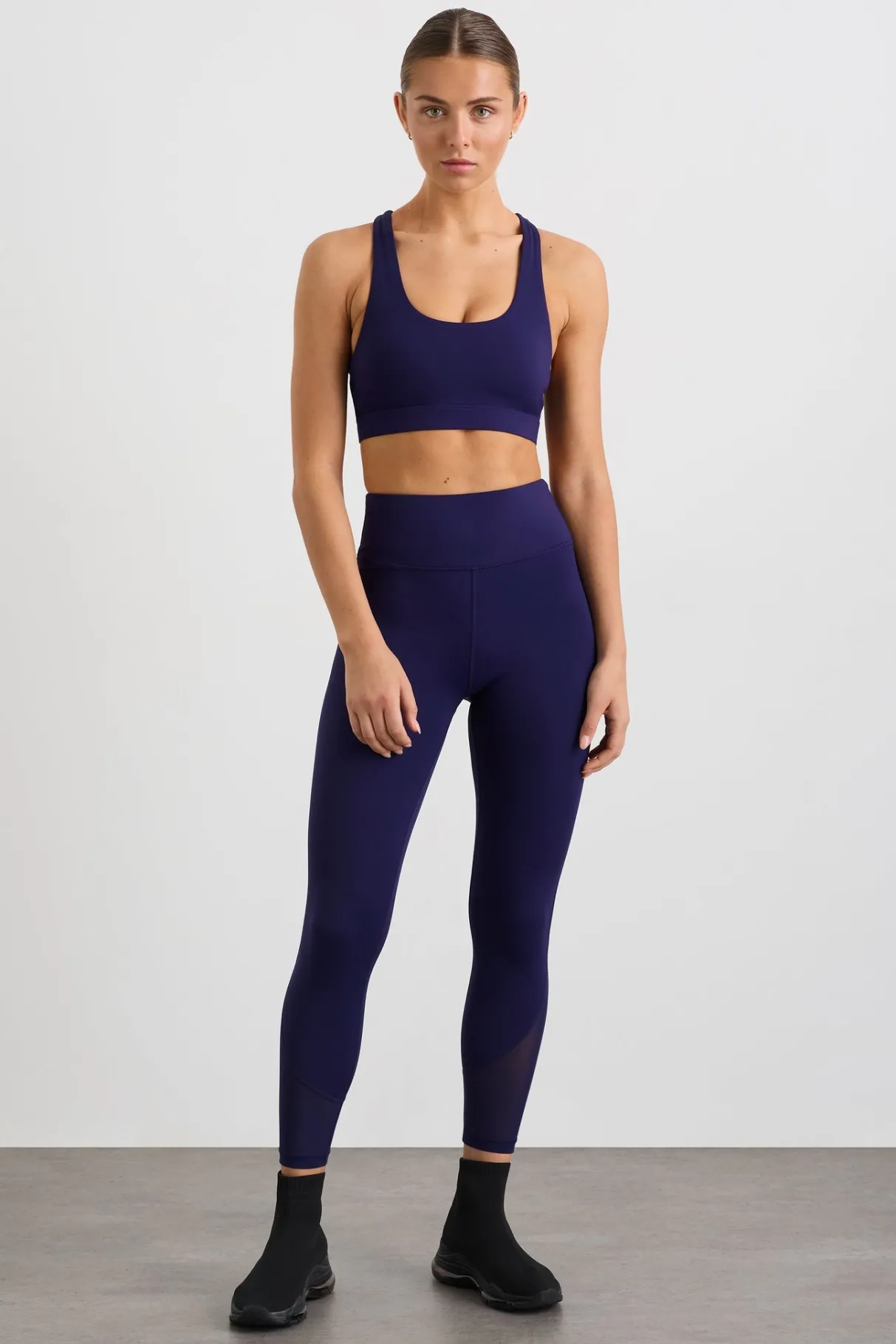 sheer_racer_back_bra__2.webp Online Aje ATHLETICA Sheer Racer Back Bra 329 Navy