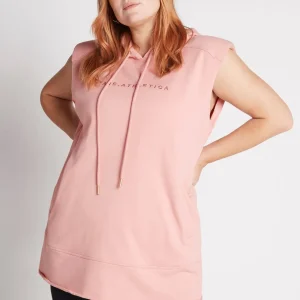 Store Aje ATHLETICA Short Sleeve Established Hoodie 804 Rose Quartz
