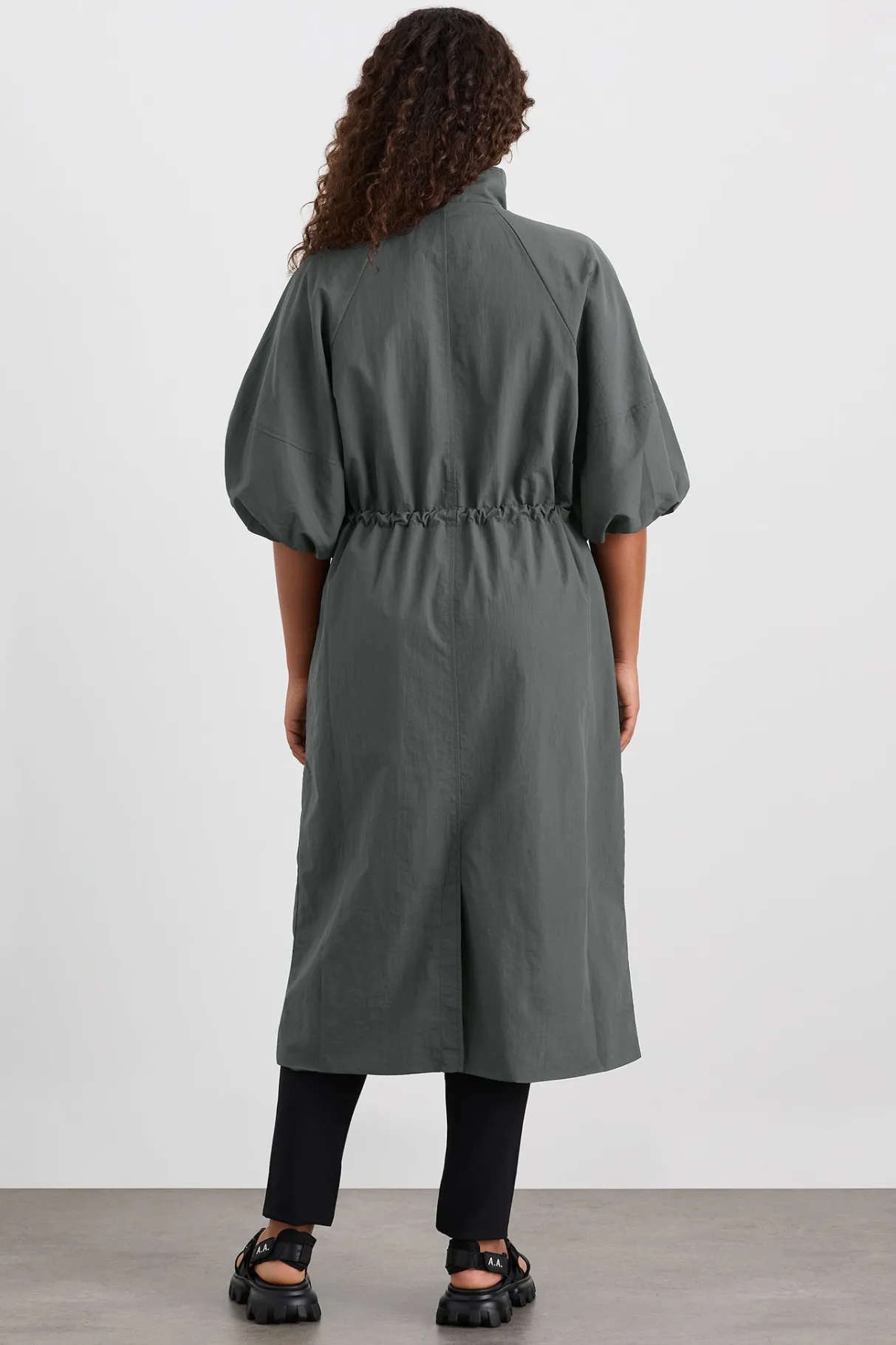 short_sleeve_zipped_jacket__11.webp Hot Aje ATHLETICA Short Sleeve Zipped Jacket 781 Slate Surge