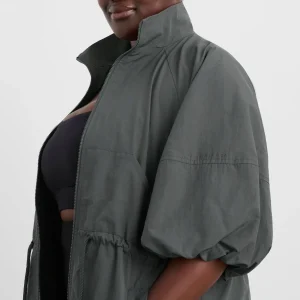 Hot Aje ATHLETICA Short Sleeve Zipped Jacket 781 Slate Surge