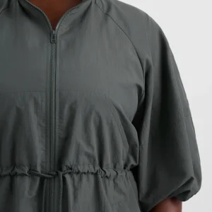 Hot Aje ATHLETICA Short Sleeve Zipped Jacket 781 Slate Surge