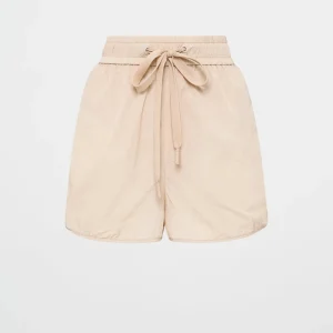 Clearance Aje ATHLETICA Side Ruched Short 602 Latte Beige
