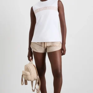 Clearance Aje ATHLETICA Side Ruched Short 602 Latte Beige