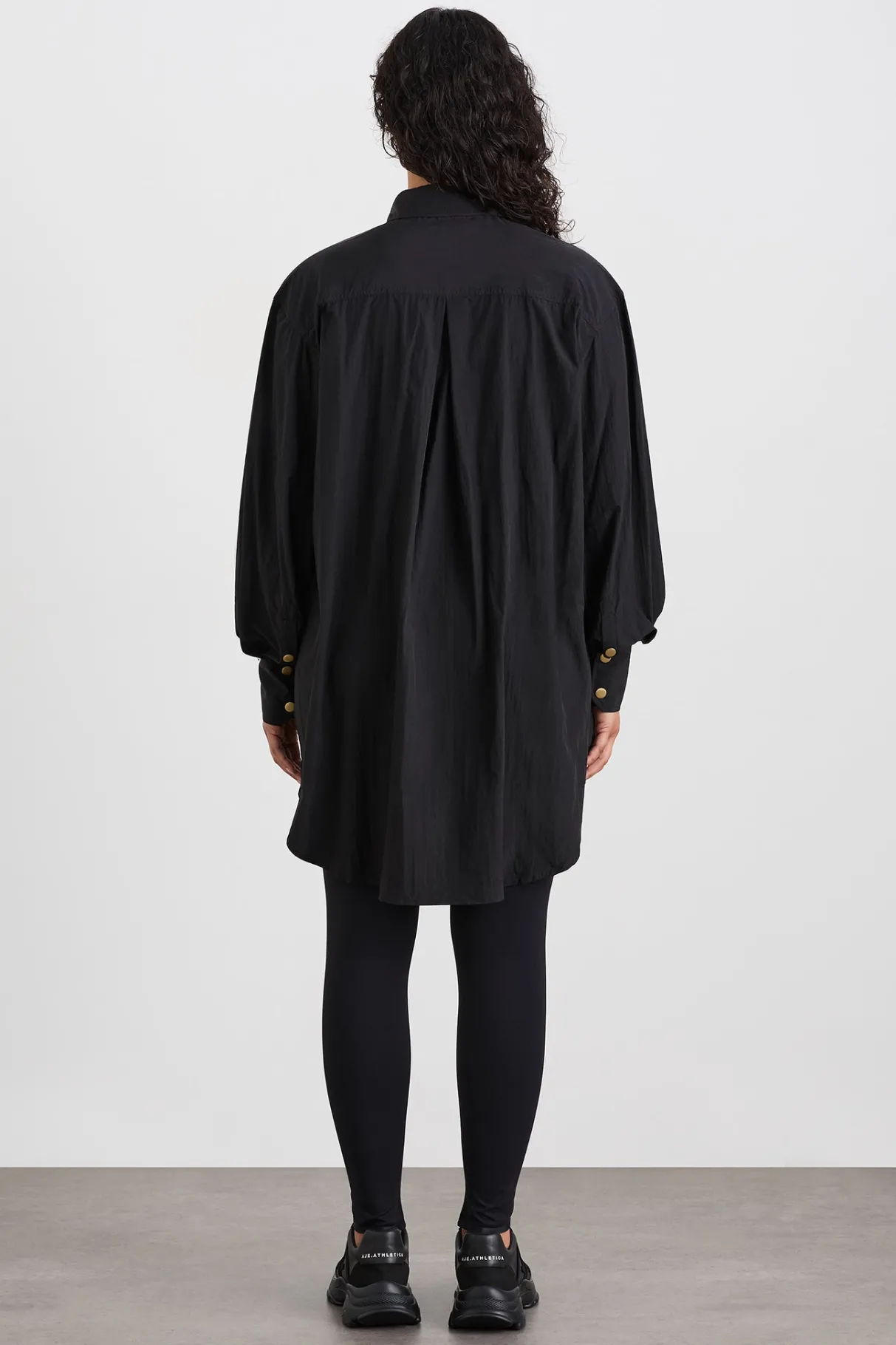 side_split_windbreaker_shirt__10-4.webp Online Aje ATHLETICA Side Split Windbreaker Shirt 406 Black