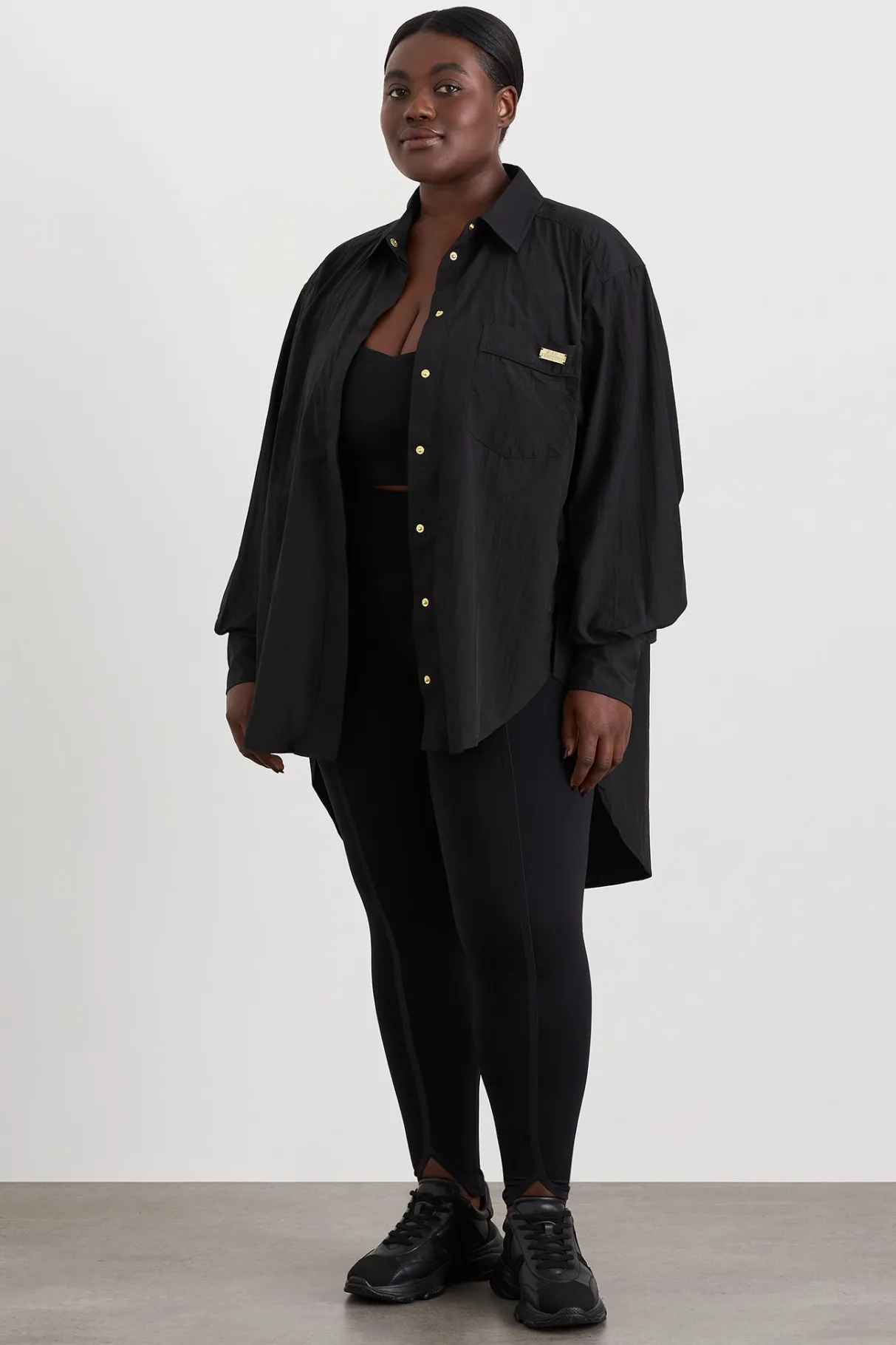 side_split_windbreaker_shirt__12-4.webp Online Aje ATHLETICA Side Split Windbreaker Shirt 406 Black