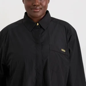 Online Aje ATHLETICA Side Split Windbreaker Shirt 406 Black