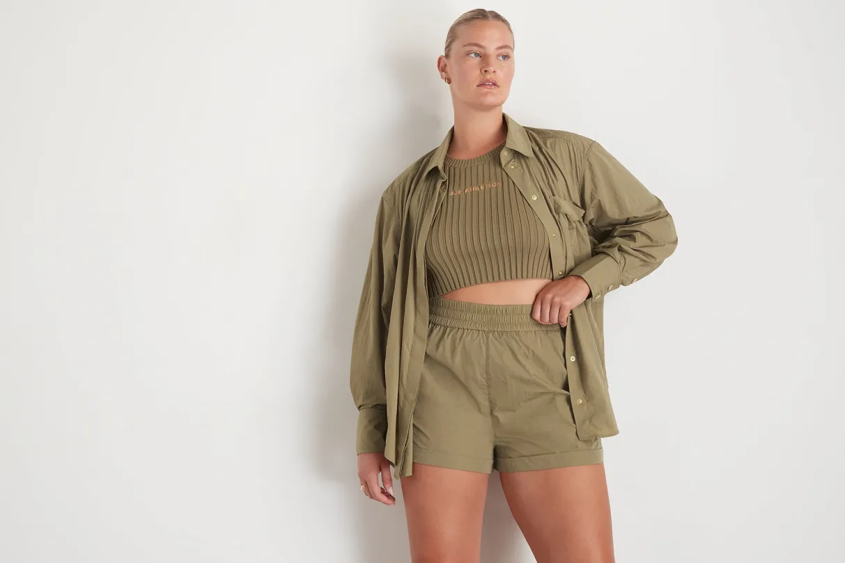 side_split_windbreaker_shirt__17.webp Cheap Aje ATHLETICA Side Split Windbreaker Shirt 406 Soft Khaki