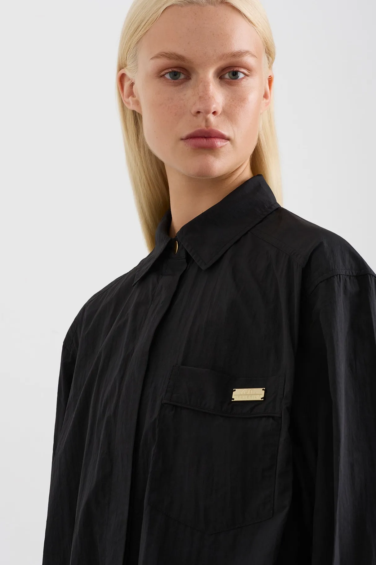 side_split_windbreaker_shirt__4-4.webp Online Aje ATHLETICA Side Split Windbreaker Shirt 406 Black