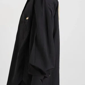 Online Aje ATHLETICA Side Split Windbreaker Shirt 406 Black